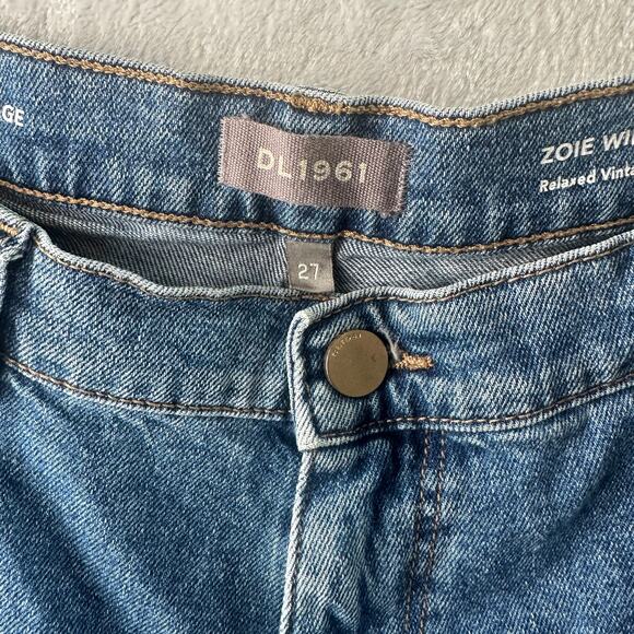 DL1961 Zoie Wide Leg Relaxed Vintage Jeans – Size 27 - Picture 3 of 10